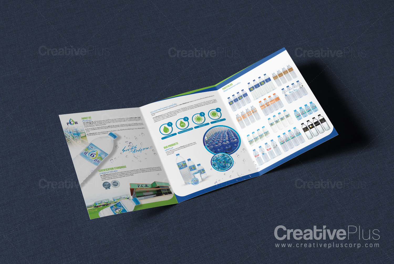 รับออกแบบโบรชัวร์