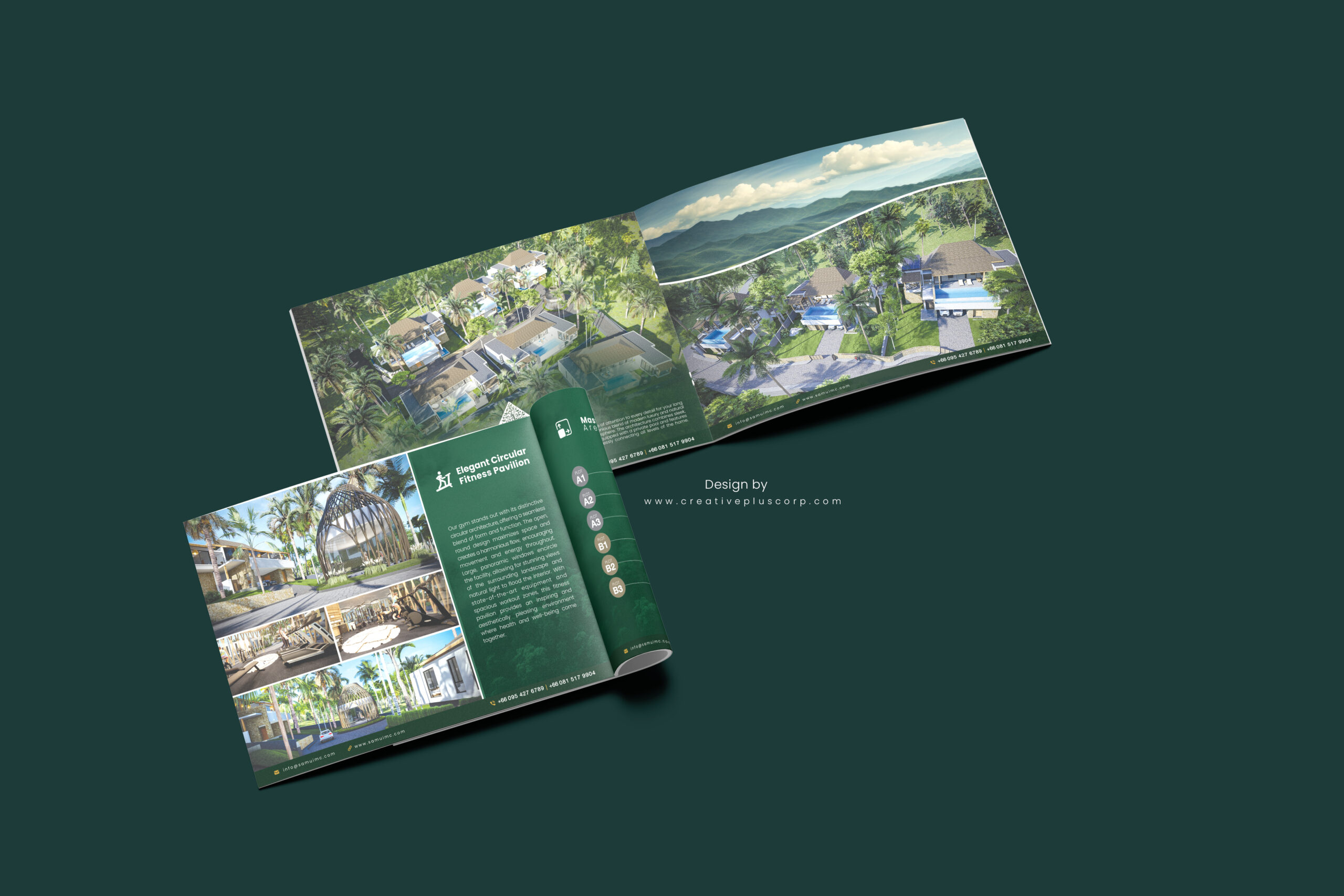 รับออกแบบโบรชัวร์