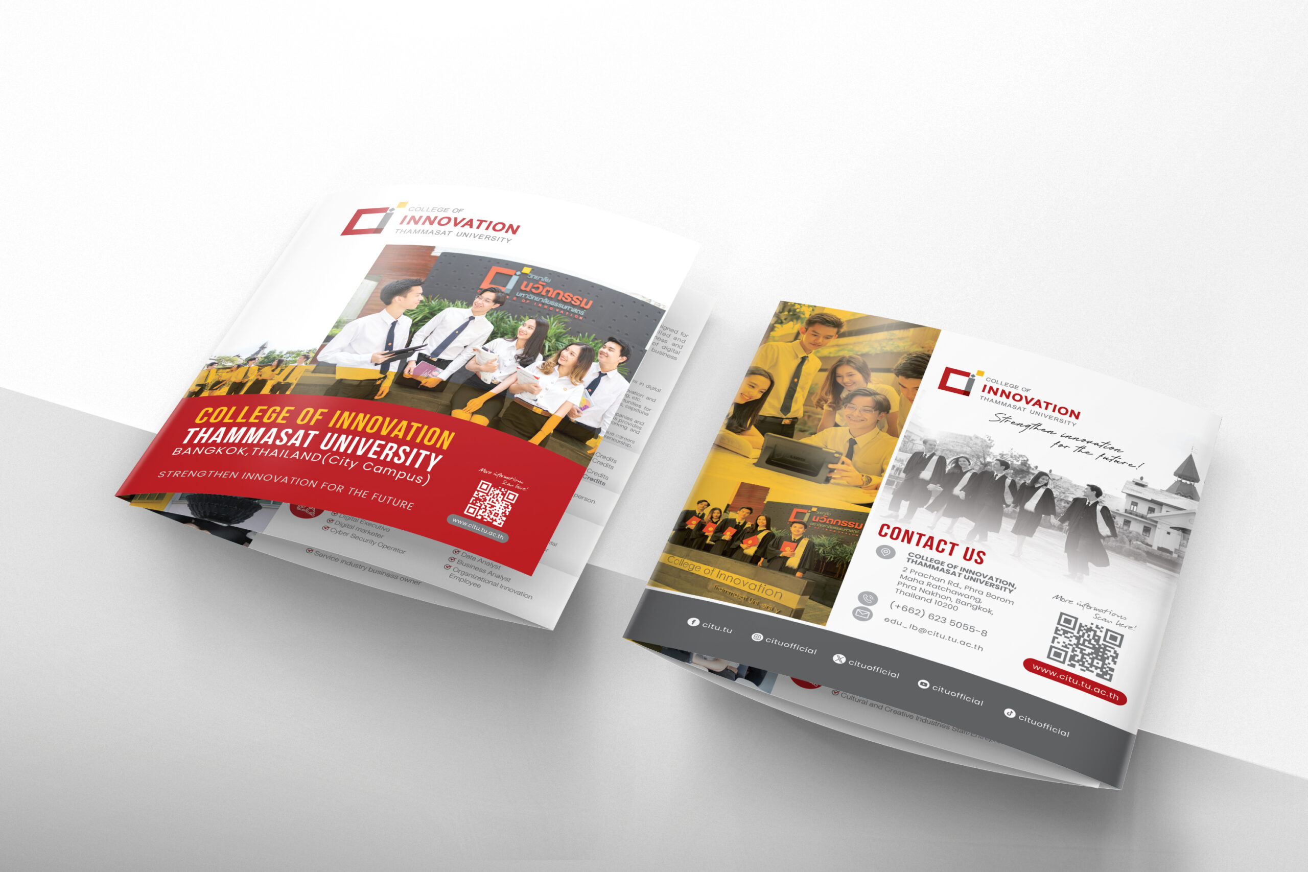 รับออกแบบโบรชัวร์