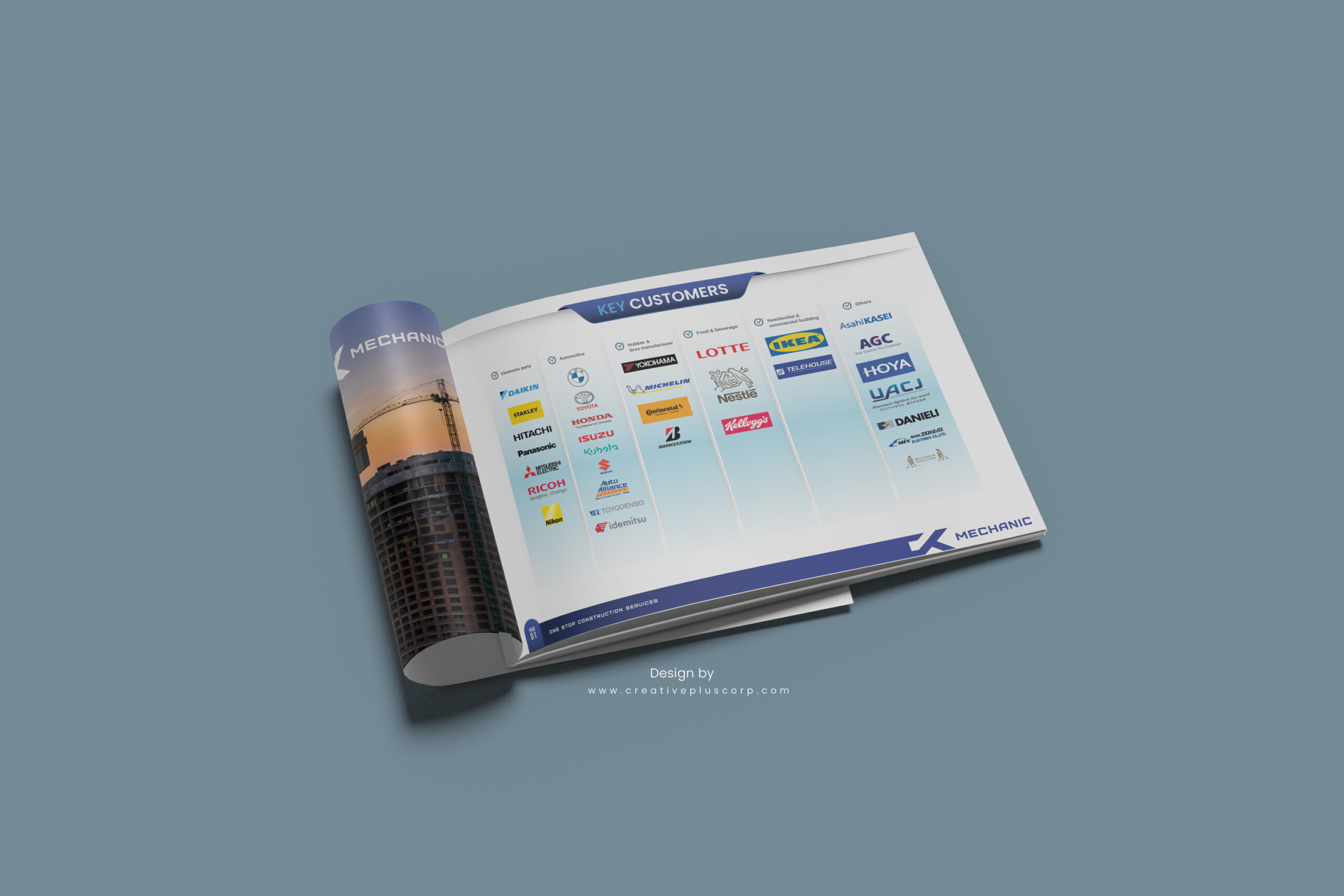 รับออกแบบโบรชัวร์