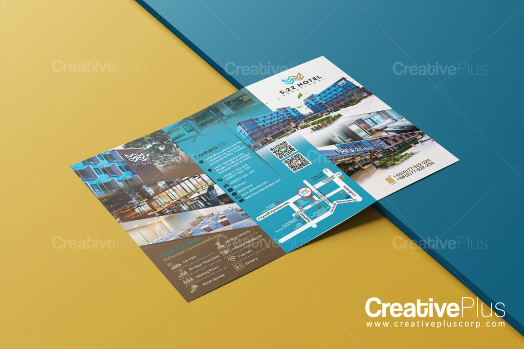 รับออกแบบโบรชัวร์