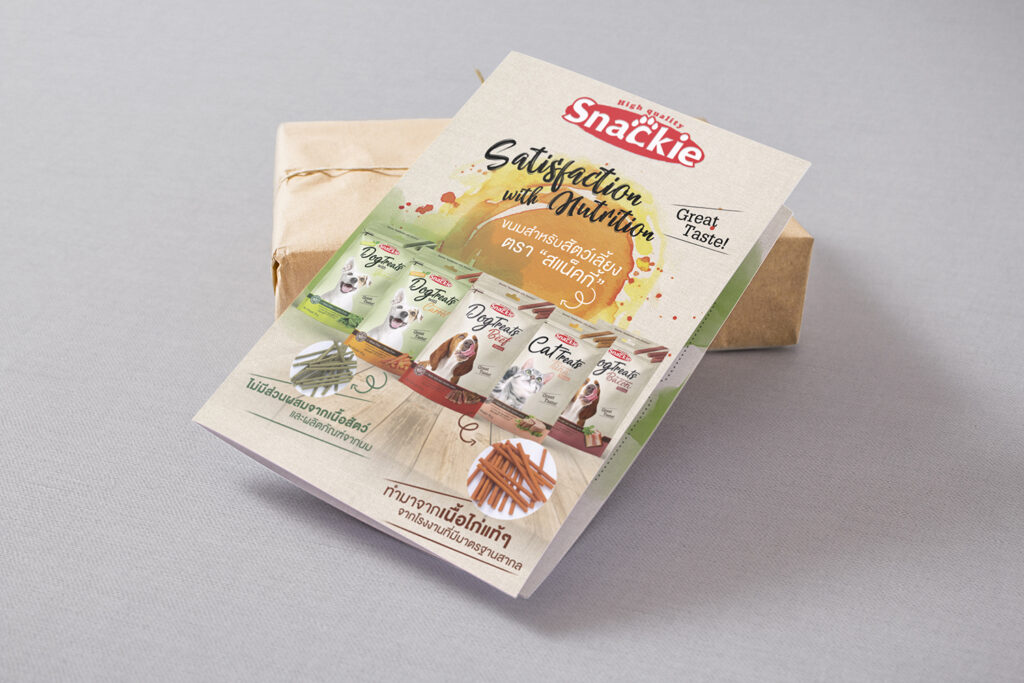 รับออกแบบโบรชัวร์