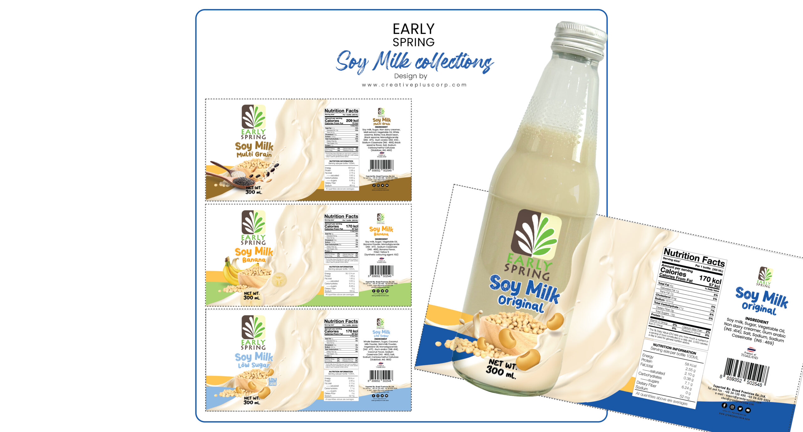 รับออกแบบฉลากสินค้า